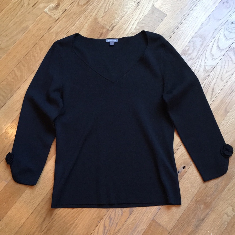 Black sweater
